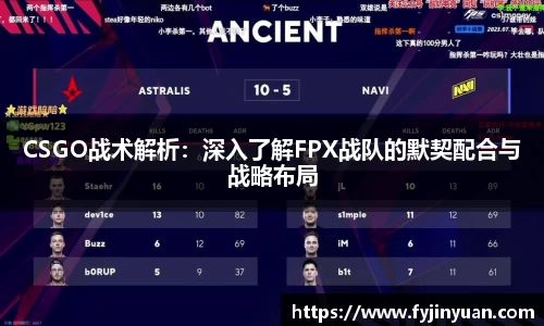 CSGO战术解析：深入了解FPX战队的默契配合与战略布局