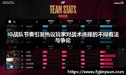 IG战队节奏引发热议玩家对战术选择的不同看法与争论