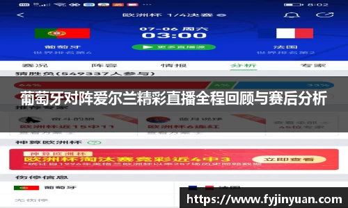 葡萄牙对阵爱尔兰精彩直播全程回顾与赛后分析